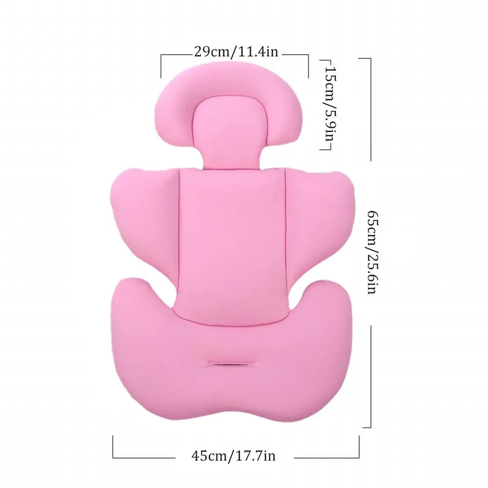 Baby Stroller Cushion Carseat Head & Body Support Portable Headrest Comfort Head and Body Support Pillow for Kids andNewborn