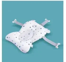 Baby Bath Seat Support Mat Newborn Bathtub Pillow Infant Anti-Slip Soft Comfort Body Cushion Children Shower Air Cushion Bed