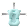 Newborn Baby Bath Cushion Seat Floating Bathing Pillow Seat Anti Slip Provides Comfort and Support for Baby 0-12 Months