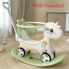 Rocking Horse for Toddlers Baby Rocking Toy Fun Birthday Christmas Gift for Kids Ride on Toy Balance Bike with Push Handle