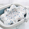 Baby Bath mat Newborn bath Tub Seat Stand Baby Bath Tub Nonslip Pad Safety Bath Support Soft Comfort Body Cushion Mat Pillow