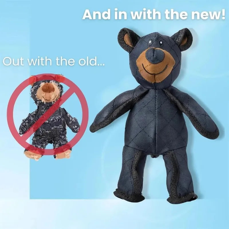 A non-toxic and cute teddy bear toy that is not easily damaged, with super strong resistance to biting by puppies
