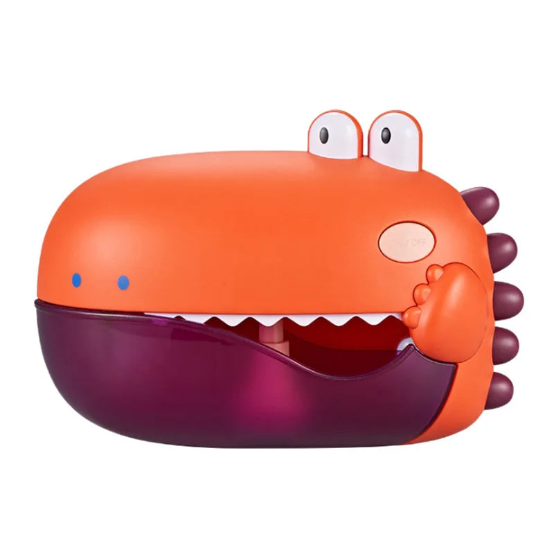 Baby Bath Toys for Kids Music Dinosaur Bubble Machine Bath Toys Bathtub Soap Automatic Bubble Maker Toys Baby Bathroom Toy