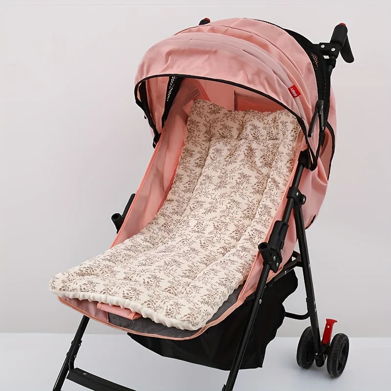 Baby Comfort Soft Breathable Stroller Cushion, Bean-Shaped Design, Multi-Scenario Use, Suitable for Children's Dining Carts, Newborn Strollers, Children's Swings, Children's Recliners, Recliner Backrests, Etc., Can Be Used Bo