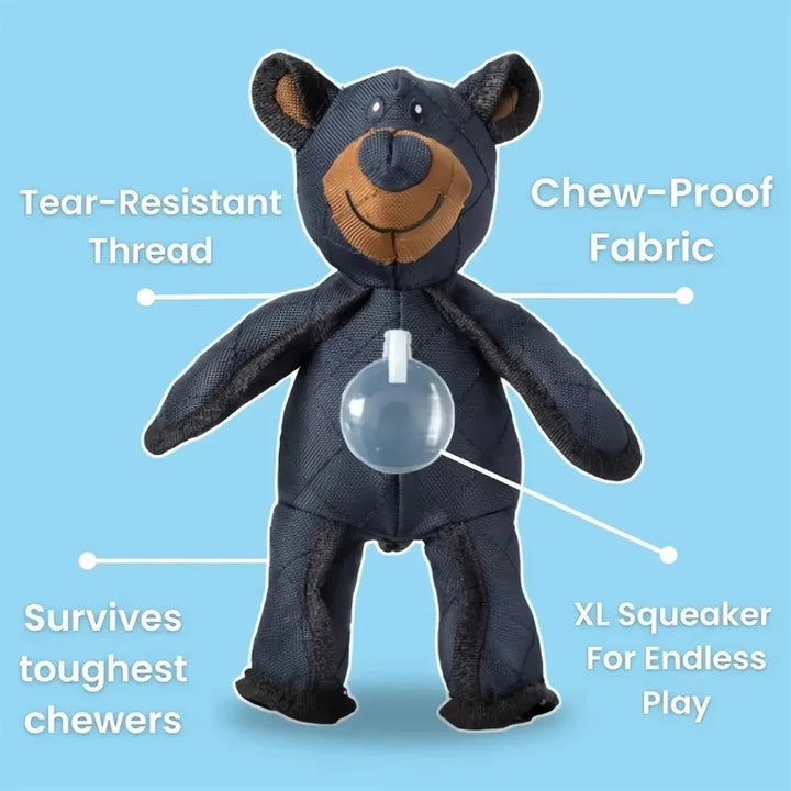 A non-toxic and cute teddy bear toy that is not easily damaged, with super strong resistance to biting by puppies