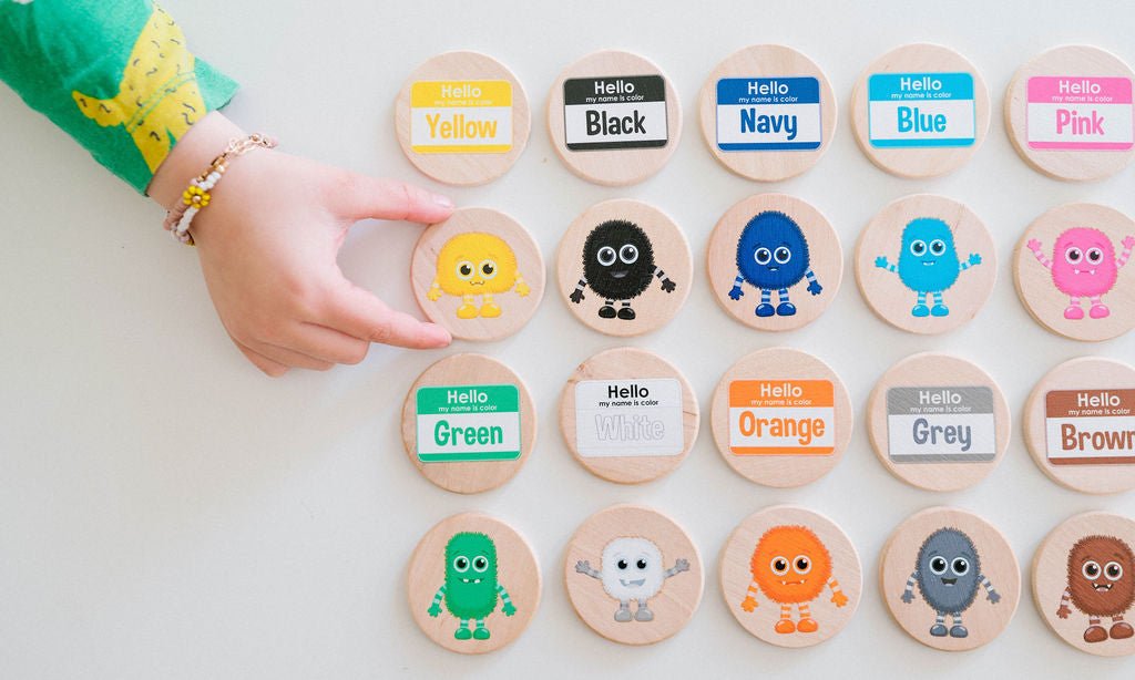 Color Monsters Matching Tiles