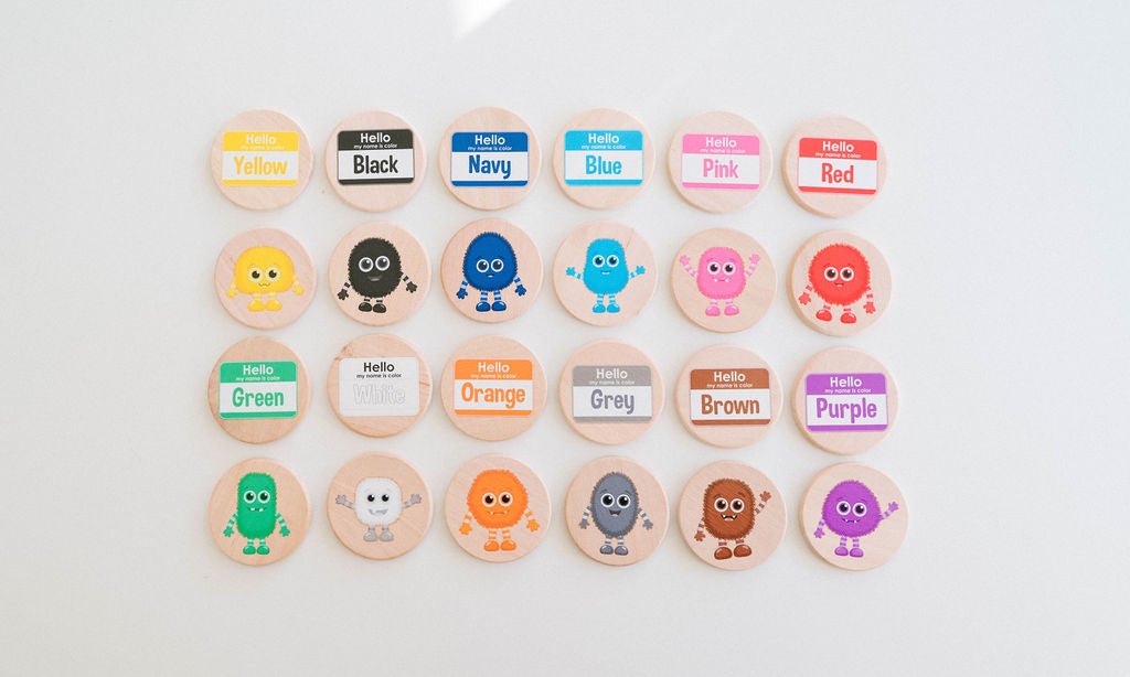 Color Monsters Matching Tiles