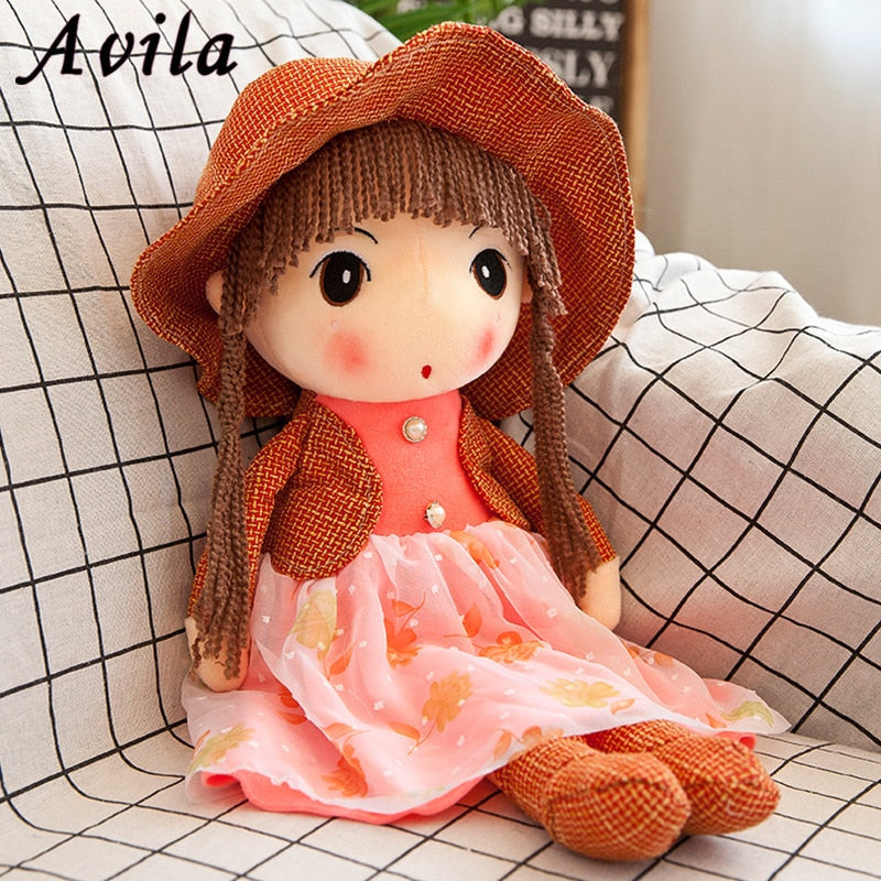 Fashion Girl Stuffed Doll