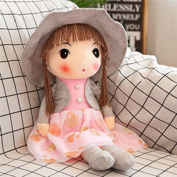 Fashion Girl Stuffed Doll