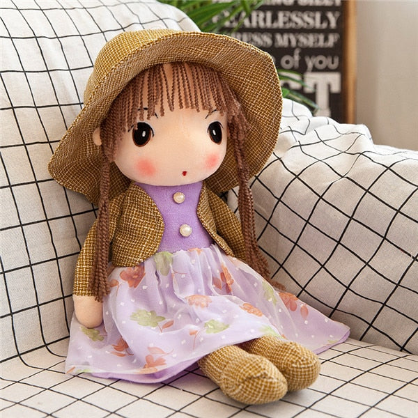 Fashion Girl Stuffed Doll