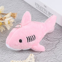 Cute Soft Shark Plush Key Chain