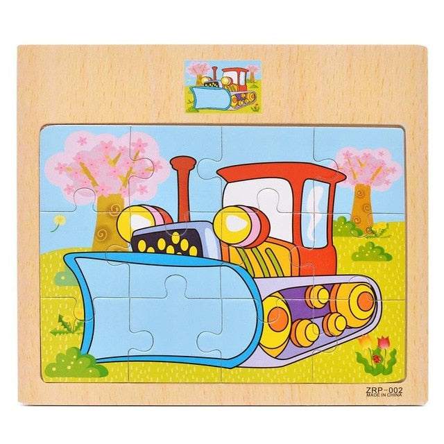 12-piece Slice Kids Puzzle