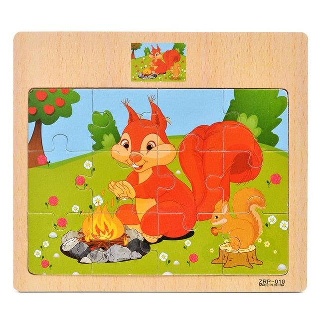 12-piece Slice Kids Puzzle