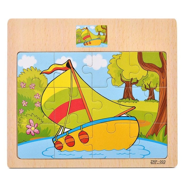 12-piece Slice Kids Puzzle