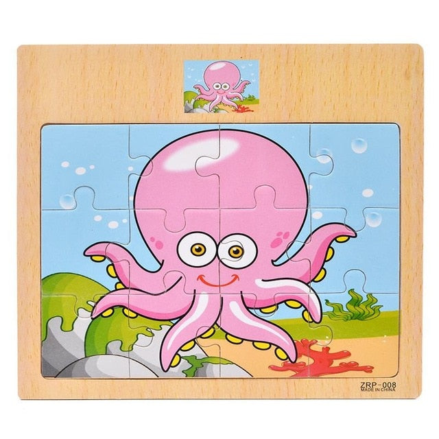 12-piece Slice Kids Puzzle