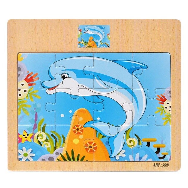 12-piece Slice Kids Puzzle