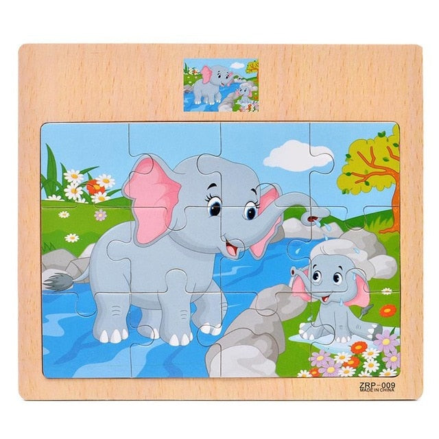 12-piece Slice Kids Puzzle