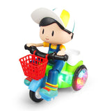 Electric Stunt Tricycle Model Toy