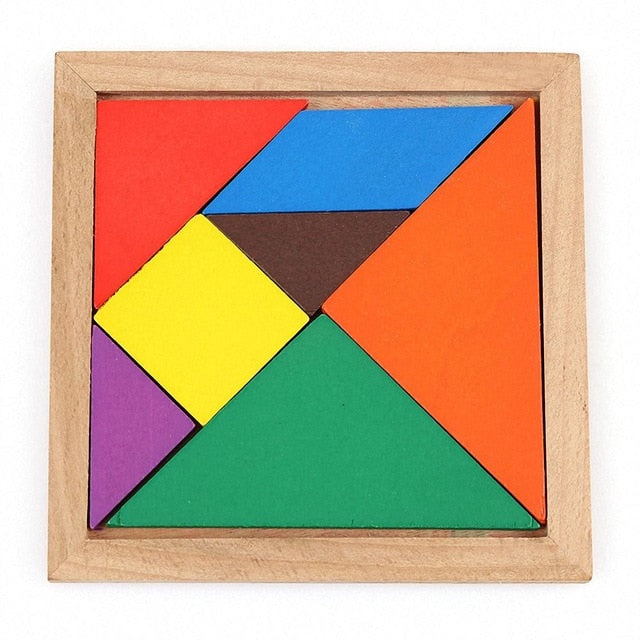 Montessori Wooden Jigsaw Puzzle