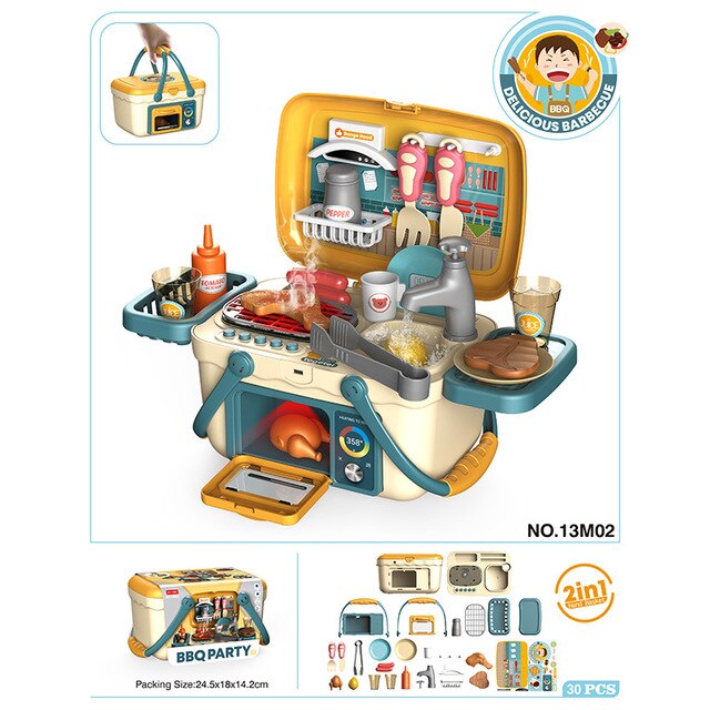 Baby Kitchen Toy BBQ Machine