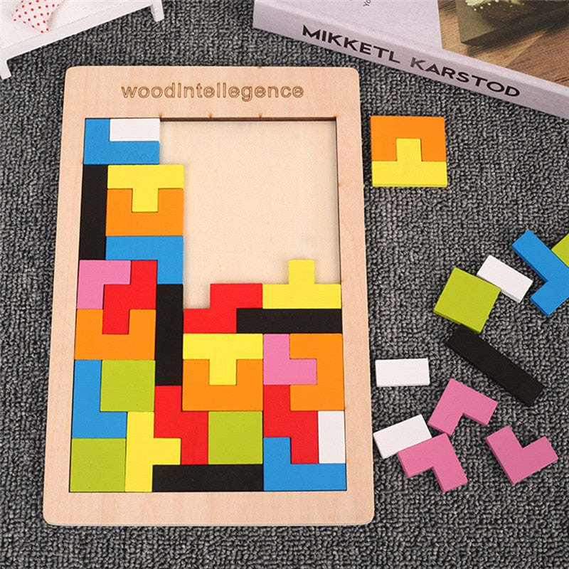 3D Puzzle Wooden Puzzle Toy