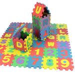 Number Alphabet Puzzle Play Mat